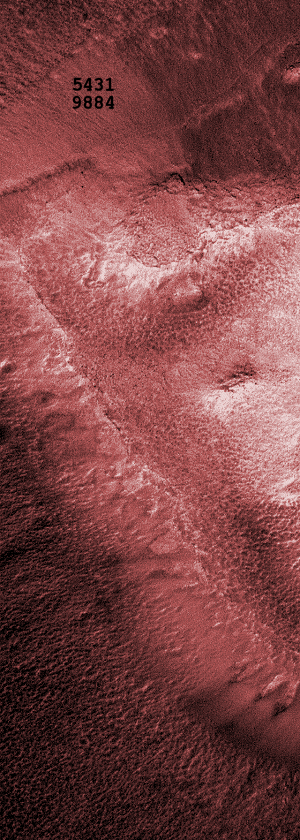 Target reference material used in folder for target #2 (5431/9884) - Image tinted for web posting.